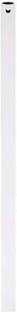 PMW 3 Feet - 36 Inch - Ceiling Fan Down Rod - Iron Rod - White/Cream - Pack of 2 Conventional Box Regulator