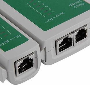 TERABYTE RJ45 and RJ11 LAN Network Ethernet internet cable Tester RJ 45 Cat5 RJ 11/12 Network Cable Tester for RJ45 RJ11 RJ12 CAT5 CAT 6 Lan Adapter Tester Without Battery Wireless Ethernet Lan Adapter compatible with Windows