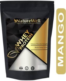 Naturewell Pure Series Whey Protein Concentrate| Raw Whey from USA Premium(AS1815) Whey Protein