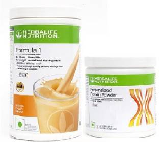 HERBALIFE Weight Loss Combo Pack Formula 1 Orange + personalized protein powder Plant-Based Protein