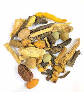 Nutrixia food Balguti - Balgutti - Dry Raw Herbs --Ghuti Ka Saman/Balghuti/Bala Sathi/Ayurvedic Ghuti - Ayurvedic Herbal Medicine Kit for Baby Care (26 Herbs)