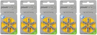 Power one P10 Hearing Aid Batteries 1.45V 5patta pack of 30 batteries p10 hearing aid battery Stethoscope Case