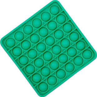 BONIRY Push Pop Bubble Fidget Sensory, POP Dinosaur Shape Decompression Toy, Bubble Popper Fidget Toy for Stress Relief Learning Materials, Silicone Squeeze Toy for Kids Adults (Rainbow Dinosaur) Party & Fun Board Game