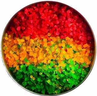 CHATOKDE Tutti Frutti for Cake | Tuti Fruti | Cherries | 50gm Cherry SWEET Toppings SWEET Toppings & Chips