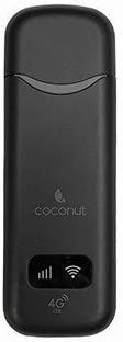 COCONUT WUD 04 Dongle with All sim Support | 4g Data Card with WiFi Hotspot | Fast 4g WiFi dongle 150 Mbps Data Card with Call Support