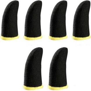 Hepteris Mobile Finger Sleeve Cots Touch screen Game Controller Sweatproof Gloves Finger Sleeve
