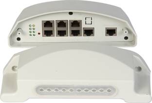 Netstar Outdoor Reverse PoE Switch for WISP | RPoE Ethernet Switch for Sharing Wireless CPE with Multiple Clients | 10/100Mbps | NS-RP071P-OD 8 Ports 100 Mbps Unmanaged Network Switch