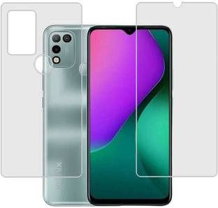 TevarSmart Front and Back Tempered Glass for Infinix Hot 10 Play