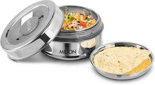 MILTON STEEL SNACK 480ML 2 Containers Lunch Box