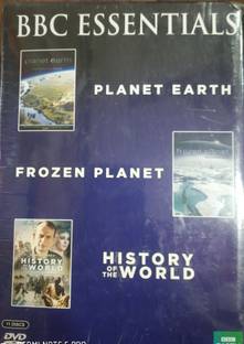 BBC ESSENTIALS: PLANET EARTH/ FROZEN PLANET/ HISTORY OF THE WORLD