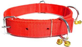 ALCAZAR Dog Belt Ghungroo Collar Adjustable Size (Recommanded for 24-35KG PET) Dog Everyday Collar