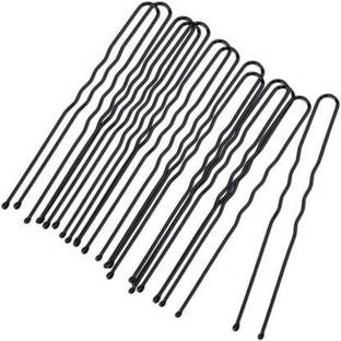 Sharum Crafts juda pin Hair Accessory Set (Black) Back Pin