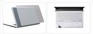 SDM 2 in 1 laptop accessories combo transparent laptop skin sticker with palmrest-skin (protection kit) for all 15.6 - 14.6 - 13.6 - 12.1 - 11.1 - 10.1 inch laptops and notebooks Combo Set