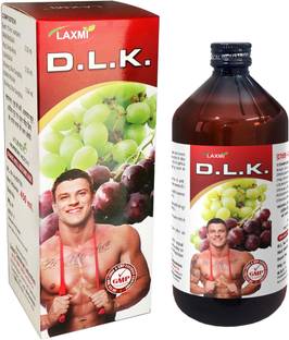 LAXMI Draksha loha kumarya DLK multivitamin syrup for men women kids iron medicine