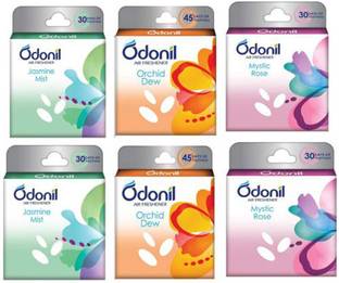 Odonil ROSE, JASMINE, SANDAL Blocks ROSE + SANDAL + JASMINE (50G*6)