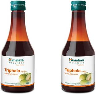 HIMALAYA Triphala Syrup (200 ml) -Pack of 2 with Free Pachak Methi