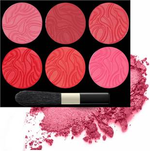 VARS LONDON Matte blusher | matte finish blusher | highly pigmented matte blusher | face blusher | blusher and contour combo palette