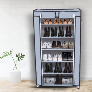 GlowSilk Metal Collapsible Shoe Stand