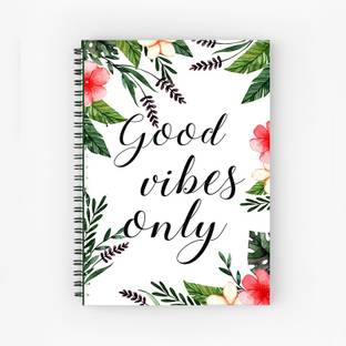 Art Bundle Notebook A5 Note Book Unruled 160 Pages
