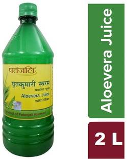 PATANJALI Aloe Vera Juice with Fiber (1L X 2L)