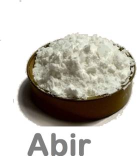 shakti Pooja special White Abir 500 gm. Pack | Daily Pooja Needs | White Abir | Safed Gulal | Special Zip Lock