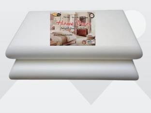 Decor 100% GENUINE REAL FOAM PILLOW PACK OF 2 Foam Solid Sleeping Pillow Pack of 2