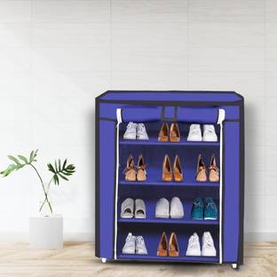 POWEREST chappal stand Metal Collapsible Shoe Stand