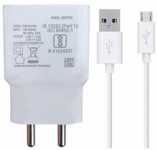 TROST 25 W Quick Charge 2.1 A Wall Charger for Mobile with Detachable Cable
