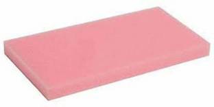 श्री ओम हैंडलूम Sofa foam sheet 40 Density (4 inch, pink ) 4 inch मैट्रेस