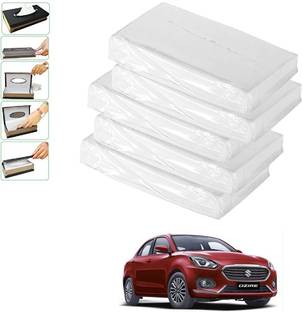 AuTO ADDiCT Car Tissue Refiller set of 5 Pcs with 200 Sheets (100 Pulls) in each For Maruti Suzuki Swift Dzire New 2020 Vehicle Tissue Dispenser