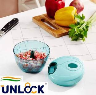 unlock Manual Handy Smart Chopper for Vegetable Fruits Nuts Onions Chopper Vegetable Chopper