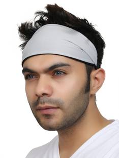 Bismaadh Multifunctional Reversible Elastic Non-Slip Fashion Running Polyester Headband for Men & Women Head Band