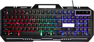 Jaibros V5 Gaming Keyboard Wired USB Standard Gaming Keyboard Compatible with Desktop, Laptop, Mac
