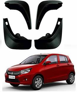Cranzo Rear Mud Guard For Maruti Celerio 2015, 2019