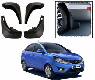 Gee Cee Front Mud Guard, Rear Mud Guard For Tata Zest 2014, 2015, 2016, 2017, 2018, 2019