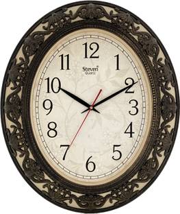 steven quartz llp Analog 50 cm X 40 cm Wall Clock