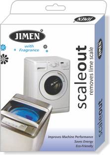 JIMEN SCALEOUT Washing machine descaler perfectley cleaning Powder Suitable For All Branded Washing Machine Front Load & Top Load .pack of 1 (100 gm) Detergent Powder