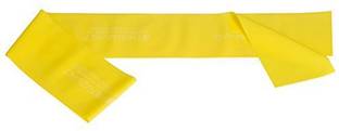 Theraband Theraband Yellow Thin / Light Resistance Latex Free Exercise Band 5 Feet( Length) x 4 Inches( Width) Resistance Band