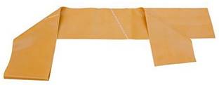 Theraband TheraBand Max Professional Latex Free Band for Upper & Lower Body Exercise Physical Therapy Pilates at-Home Workouts- Gold 5 inches Width, 4 Feet Length Pilates Band