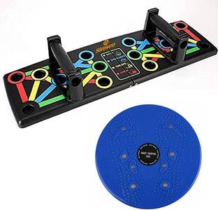 Fitnesstricks ANYTIME FITNESS COMBO 14in1 Push Up Board & Tummy Twister/Slimmer Fitness Accessory Kit Kit