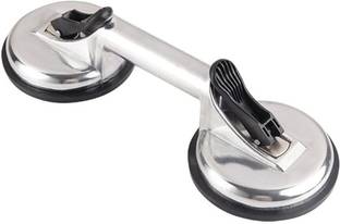 Flemingo Enterprise Two Cup Aluminium Suction Glass Lifter; Glass Carrying Handle; 100 Kg Capacity Non-magnetic Line Level