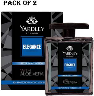 YARDLEY LONDON ELEGANCE AFTER SHAVE LOTION 100 PAK OF 2