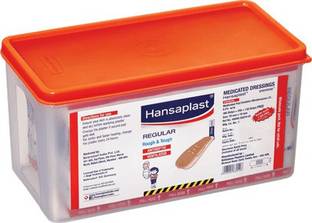 HANSAPLAST Regular Medicated Dressing 1000's Box Pack Bandage Protector