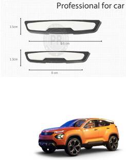 PECUNIA Car Door Edge Guards Defender Auto Door Ding Scratch Protector Truck Rubber Trim Guard Sticker Exterior Car Accessories for Most Car (white Silver,4 Pieces) a212 Matte, Glossy, Chrome Tata Harrier XE Side Garnish