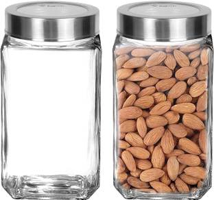vetreo Glass Grocery Container  - 1000 ml