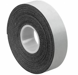 RPI SHOP Gasket Black Foam Single Sided Adhesive Tape, Insulation Foam Strip, 25mm (width) x 3mm (form thickness) x 10-meter length 100 cm Foam Tape