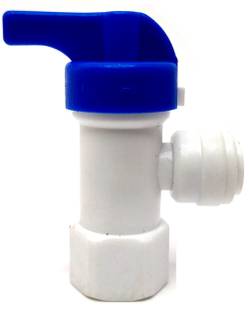 bioway RO PRESSURE TANK CONNECTION BALL VALVE 1/4 SIZE WITH TAFLON TAP SUITABLE WITH ALL TYPE REVERSE OSMOSIS WATER STORAGE PRESSURISED TANK Ball Valves