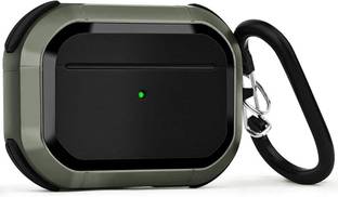 KHR Bumper Case for Airpods Pro Shock-Absorbing Case with Ring Keychain, Rugged Bumper