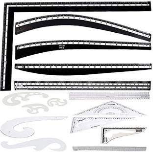 Hirday Complete Fashion Designing Tailoring Scales Set of 12 Sewing Kit