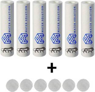 MG WATER SOLUTION 6 Pcs Of Pre-Filter spun Water Purifier Solid Filter Cartridge + antiscalant balls 6pcs combo Solid Filter Cartridge Solid Filter Cartridge